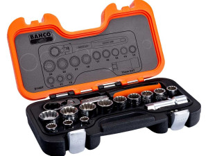 Bahco Garnitura Nasadnih Ključeva Prolaznih 10 - 24 mm / 14 dijel