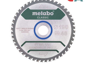 Metabo List Kružne Pile Za Metal 1902,0/1,630 / Z48 Steel Cut / S