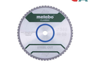 Metabo List Kružne Pile Za Metal 305x2,6/2,2x25,4 / Z60 Steel Cut