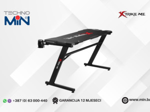 X-trike me DK-01 Gaming sto Z-dizajn 120x60cm Crni