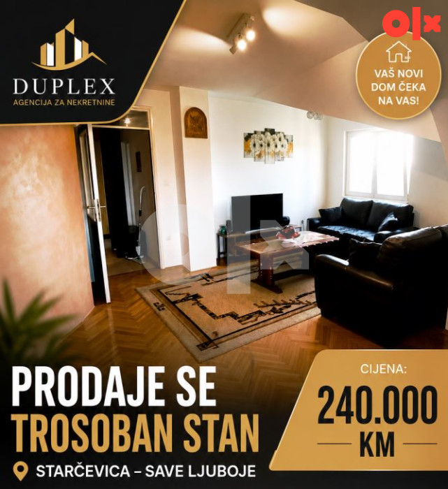 Trosoban Stan 79 m2 Banja Luka