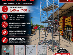 SKELA POKRETNA ALUMINISKA