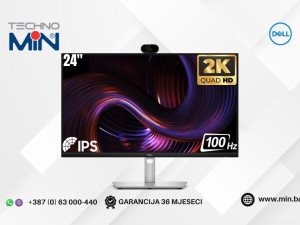 Monitor Dell Professional 27" IPS QHD, 100Hz, USB-C Hub, Webcam