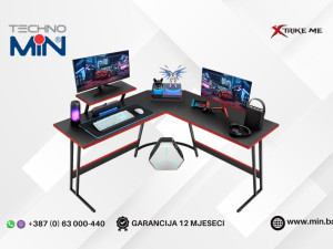 X-trike me DK-04 Gaming sto L 130x50cm Crni