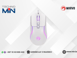 Marvo M292-WH TEPO 30 RGB Gaming Miš 8000 DPI