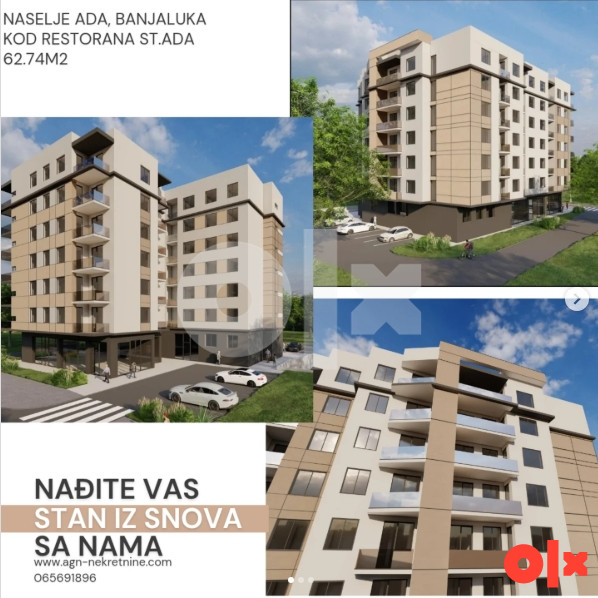 Stan Banja Luka 62.74m2