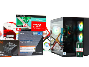Gaming PC Cougar FV150-09; i5-12400F; RX 7600 XT; 1TB; 16GB DOPER