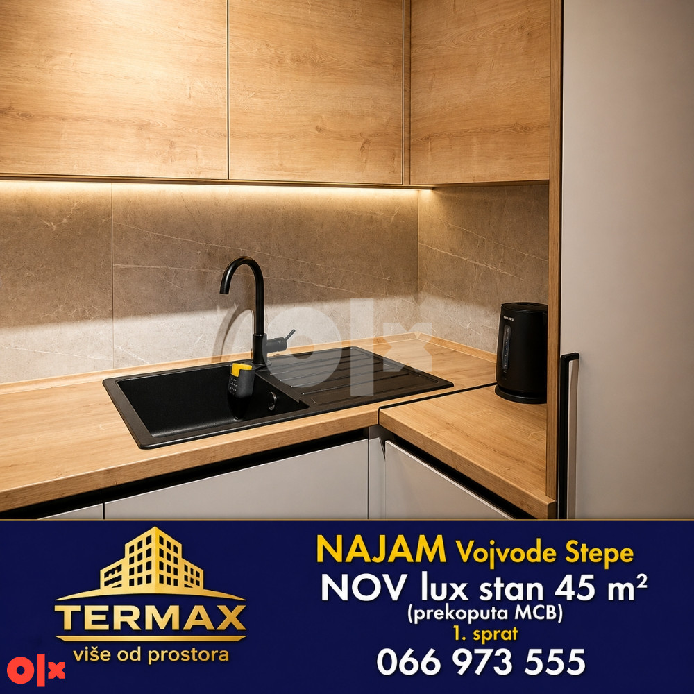 NAJAM Vojvode Stepe - NOV LUX stan 45 m² - Widok 6