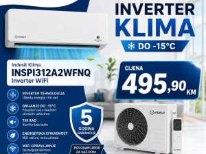 INDESIT klima 12 ka INVERTER 12000 btu/h INSPI312A2WFNQ WIFI