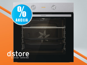 Gorenje Ugradbena pećnica, obim pećnice 77 lit., dstore