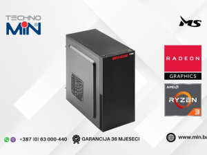 MSGW Basic R3 a101 - Ryzen 3 4300GE, 8GB, 256GB SSD, Win 11 Home