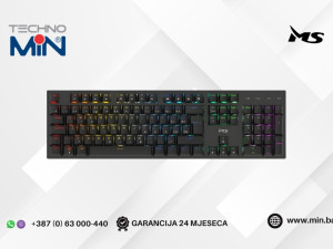 MS ELITE K-701C Mehanička RGB Gaming tastatura Outemu Red Switch