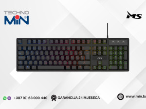 MS ELITE K-501C RGB Gaming tastatura MSP10038, Black