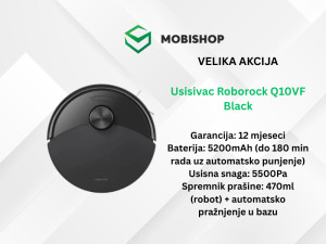 Usisivac Roborock Q10VF Black