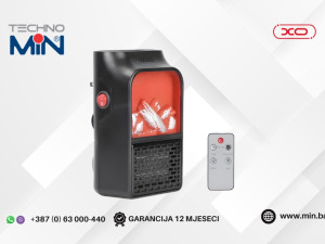XO CF52 Grijalica 500W, Crna
