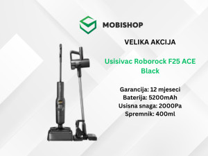 Usisivac Roborock F25 ACE Black