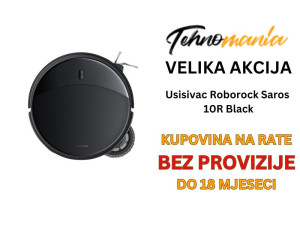 Usisivac Roborock Saros 10R Black
