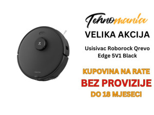 Usisivac Roborock Qrevo Edge 5V1 Black