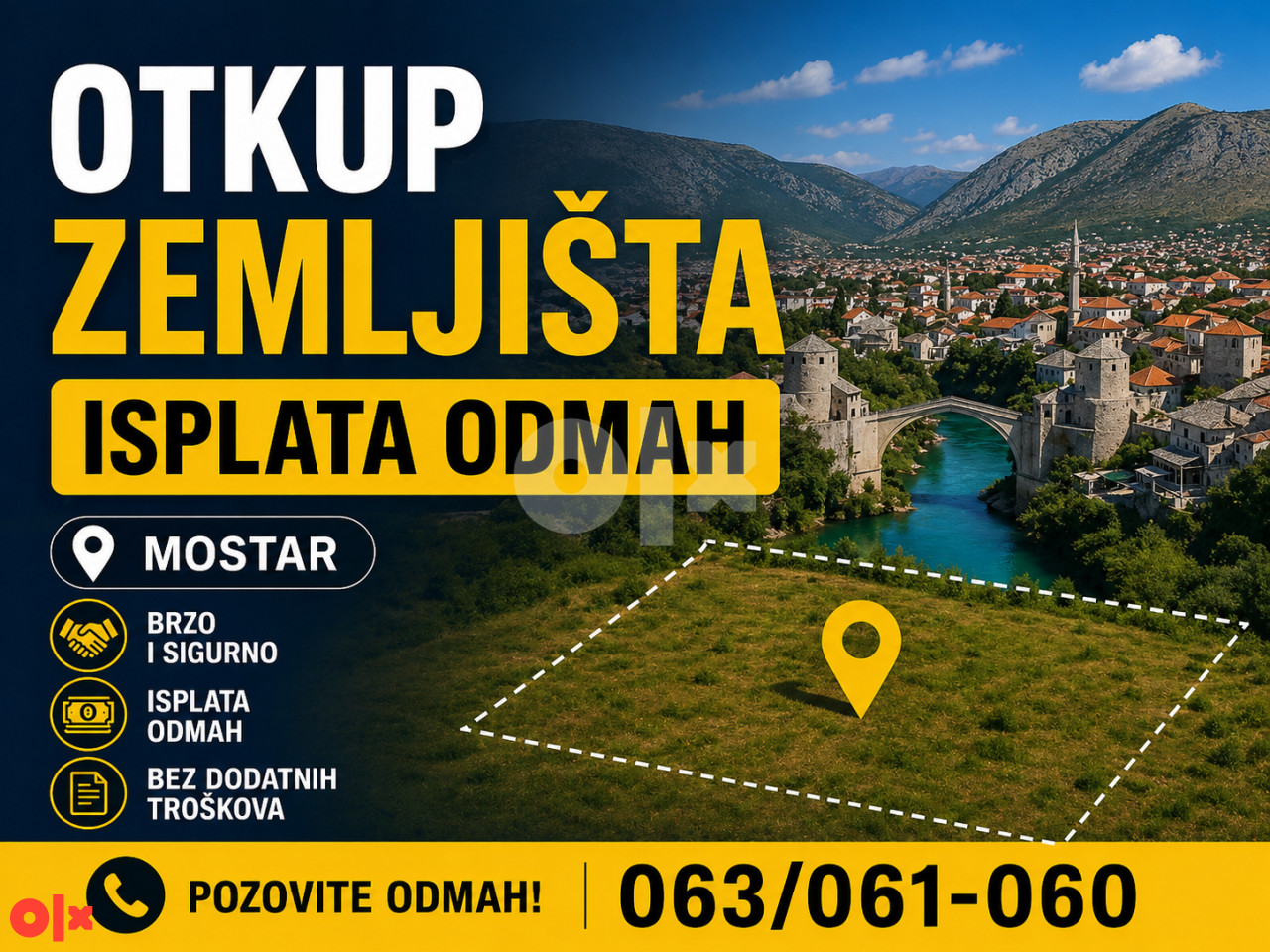 Zemljište Mostar