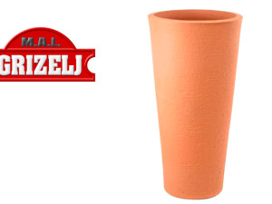 SAKSIJA SAKSIJE TIRSO PLUS, BOJA CIGLE, D40 - H78