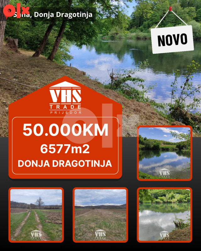 Zemljište Prijedor 6577m2