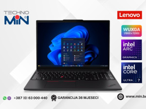 LENOVO ThinkPad T16 Gen 4 - 16" Ultra 7 255U, 32GB RAM, 1TB SSD
