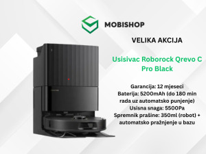 Usisivac Roborock Qrevo C Pro Black