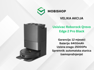 Usisivac Roborock Qrevo Edge 2 Pro Black