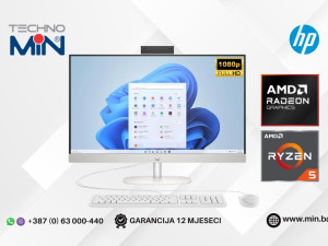 HP 27 AiO A0DX1EA#BED 27" FHD, Ryzen 5 7520U, 16GB RAM, 512GB SSD