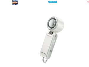 Lagani sklopivi ručni ventilator VENTION bijeli 045475