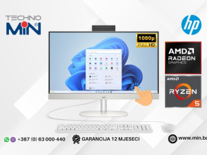 HP AiO 24-cr0082ny 23.8" Touch Ryzen 5 7520U, 16GB RAM, 512GB SSD
