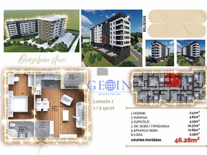 2.0 stan Starčevica, stanovi od 46m2 do 61m2 photo 5
