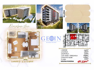 2.0 stan Starčevica, stanovi od 46m2 do 61m2 photo 4