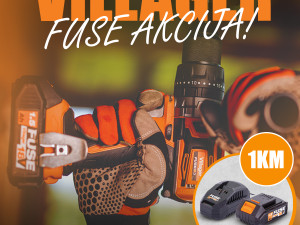 Villager akcija bušilica blanja farbanje puhač