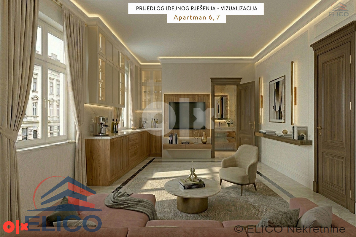 TOP Prilika: Apart-Hotel. Stan bez nosivih zidova. Štrosmajerova 13