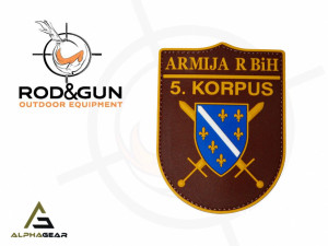 ČIČAK PATCH 3D 9X7CM - 5 KORPUS - ALPHA GEAR
