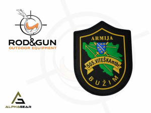 ČIČAK PATCH 3D 9X6,5 - 505 VITEŠKA BUŽIMSKA BRIGADA- ALPHA GEAR