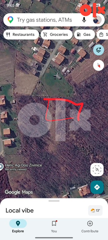 Zemljište Živinice 2000m2
