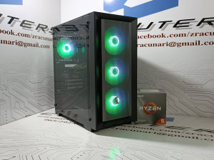 RYZEN 5 5500 / RX 6600 XT / 512GB SSD M.2 / 16GB DDR4 RAM