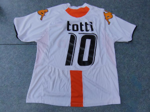 Francesco Totti AS Roma fudbalski nogometni dres broj 10 retro