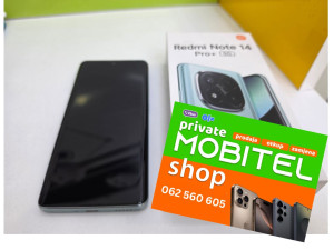 Xiaomi Redmi Note 14 Pro Plus 5G 512/12 GB > KAO NOVO < Povoljno