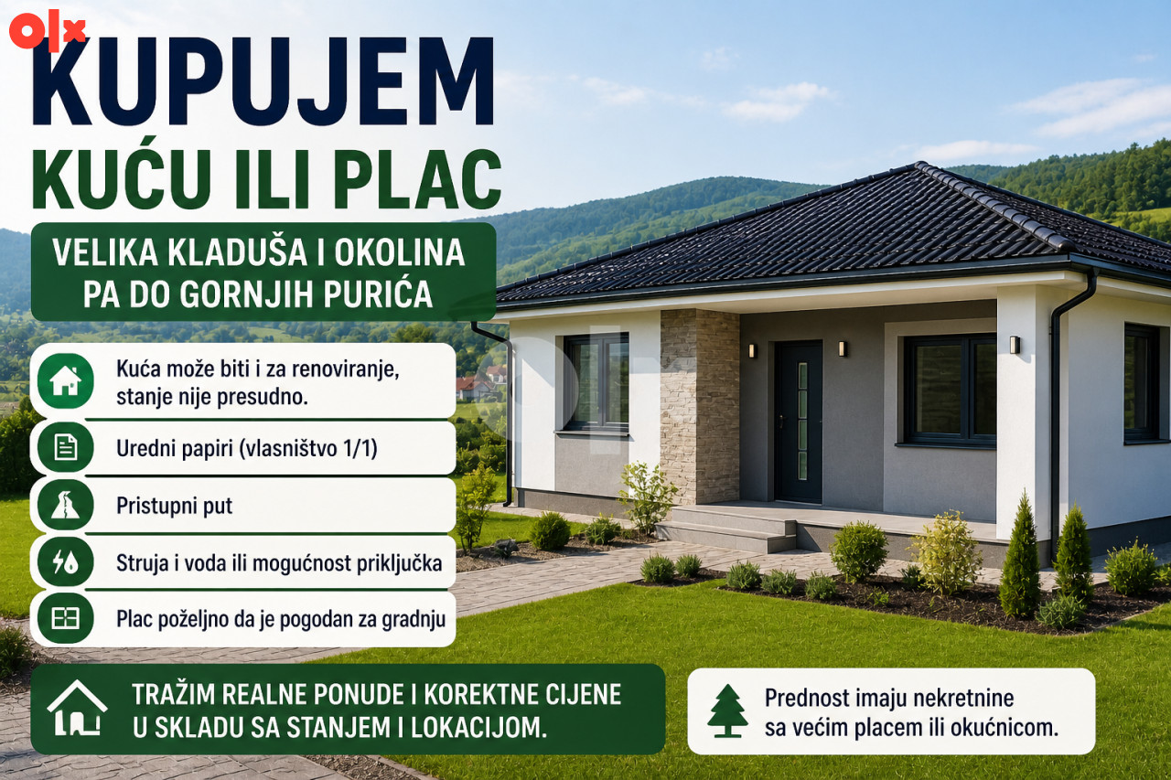 Kuća Velika Kladuša 120m2