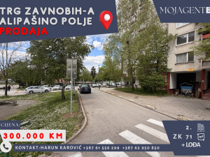 Trosoban stan- Trg ZAVNOBiH-a - Alipašino Polje - www.mojagent.ba