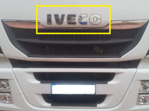 UKRASNI NATPIS ZNAK IVECO INOX