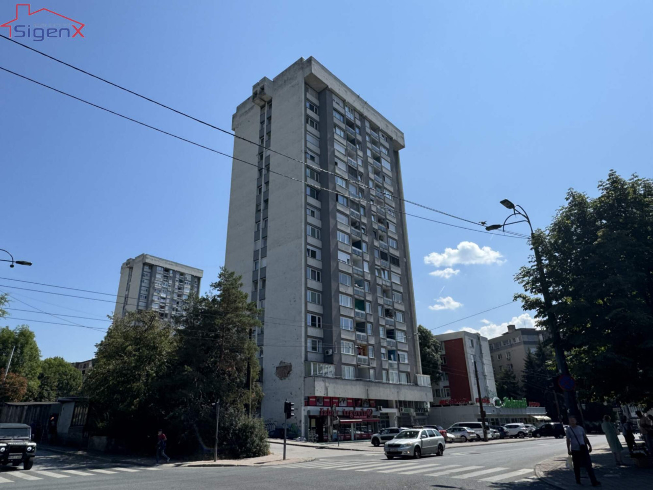 Stan/ Centar/ Trosoban/ Namješten/ 80m2/ Koševo 2