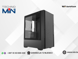 DarkFlash Aigo C195M Mesh Gaming kućište MicroATX, 4x ARGB, 240mm