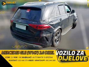 MERCEDES GLE (W167) 2.0 2020 MJENJAC MOTOR 654920 DIJELOVI