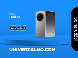 Oppo Find N6 5G 512GB (16GB RAM), Stellar Titanium - Po narudžbi