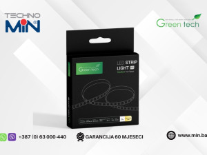 Green Tech LED traka 5m 3000K 120 LED/m 9.6W 24V 104lm/W IP20