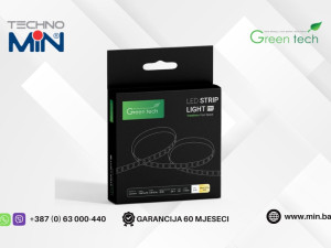 Green Tech LED traka 5m 3000K 60 LED/m 4.8W 24V 104lm/W IP20